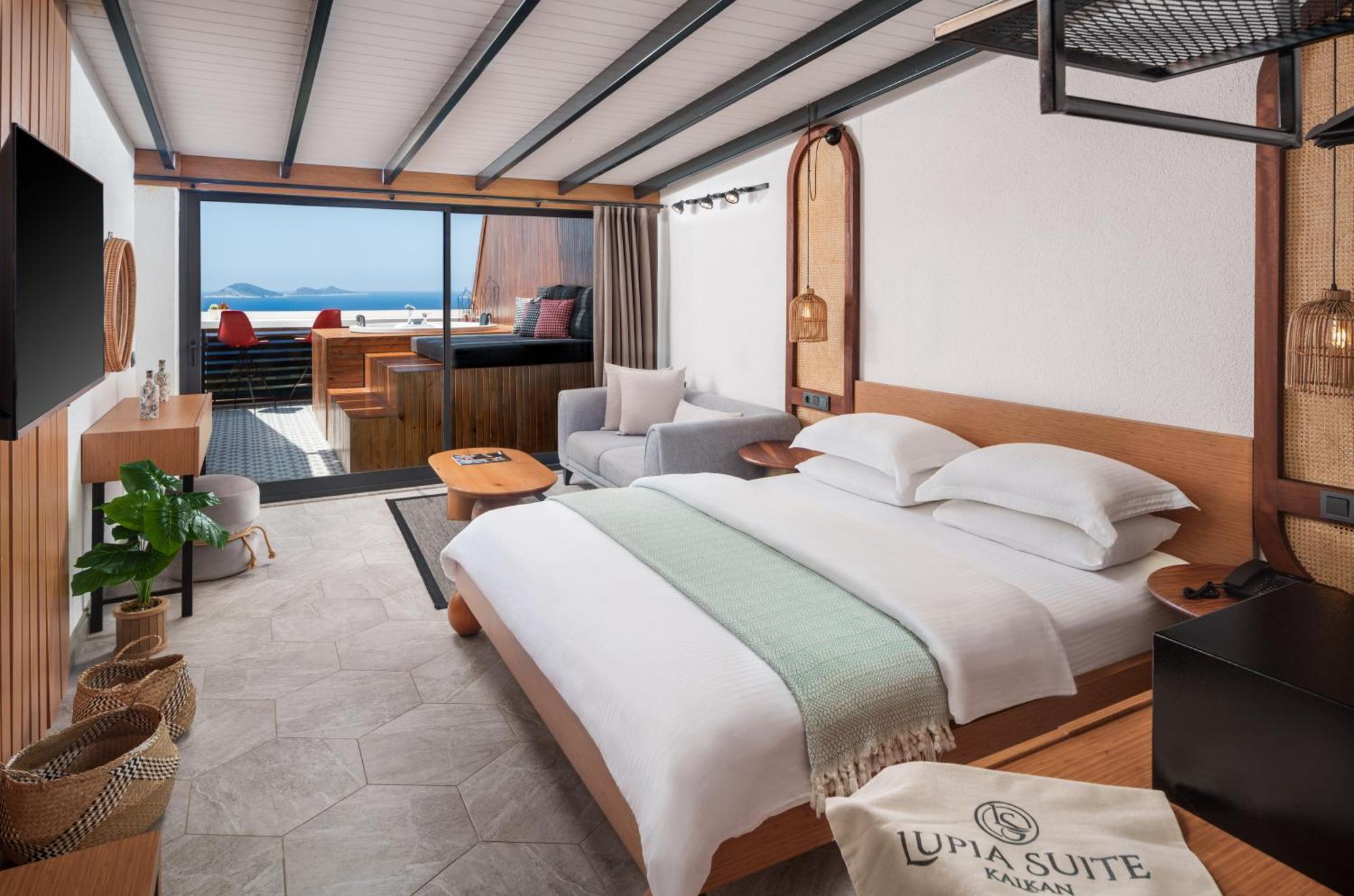 Lupia Suites Kalkan Exteriör bild
