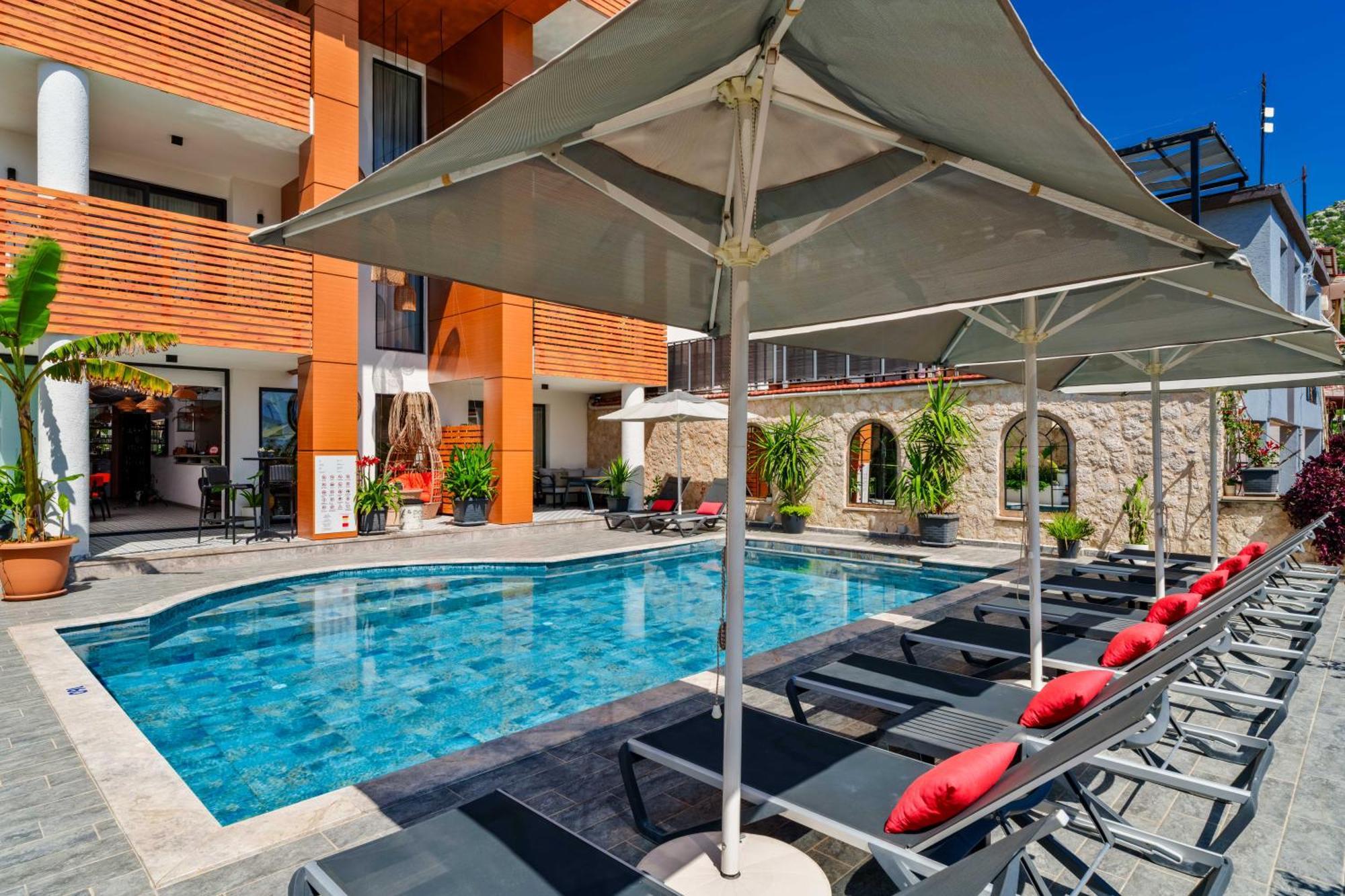 Lupia Suites Kalkan Exteriör bild