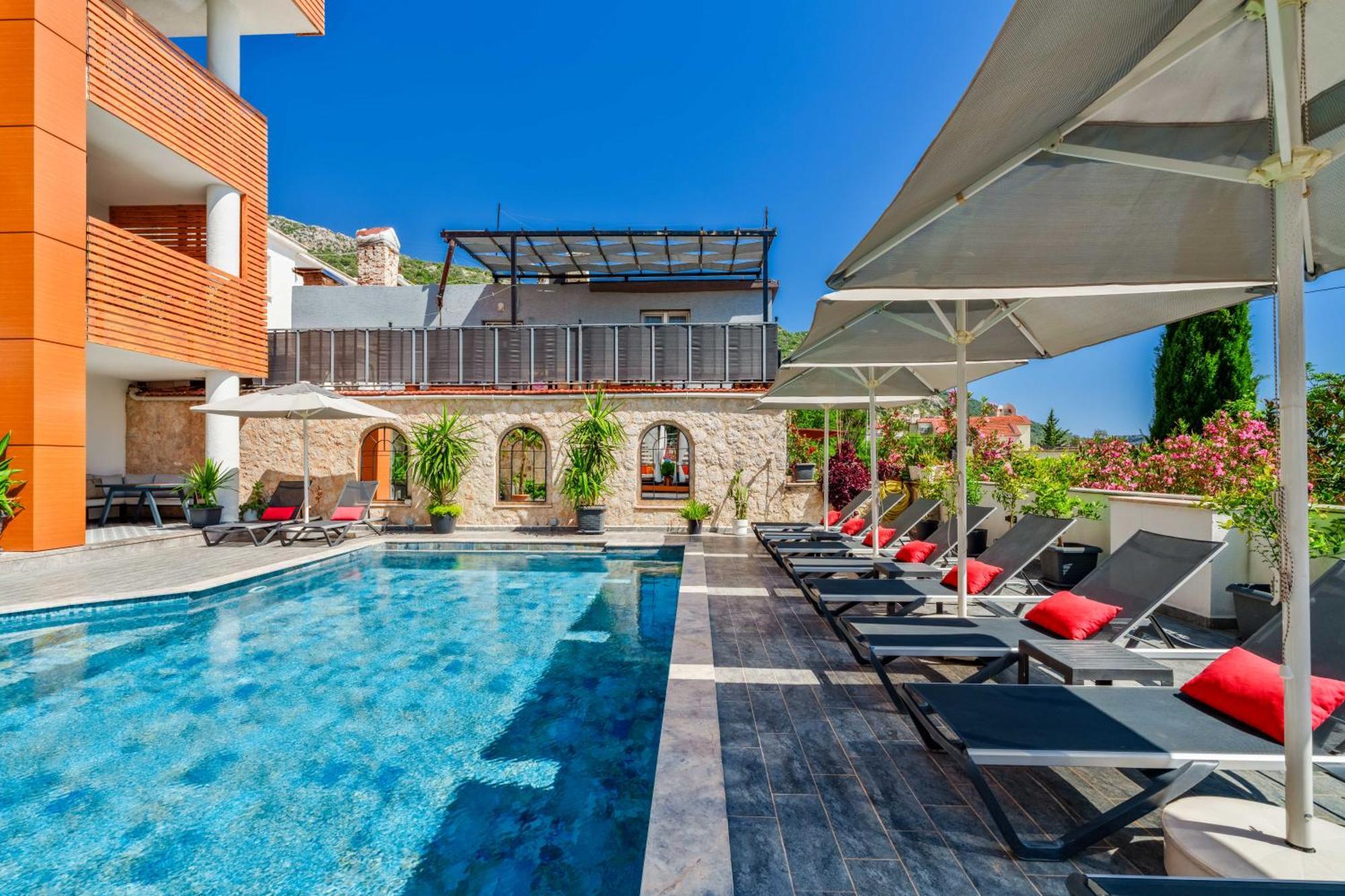 Lupia Suites Kalkan Exteriör bild