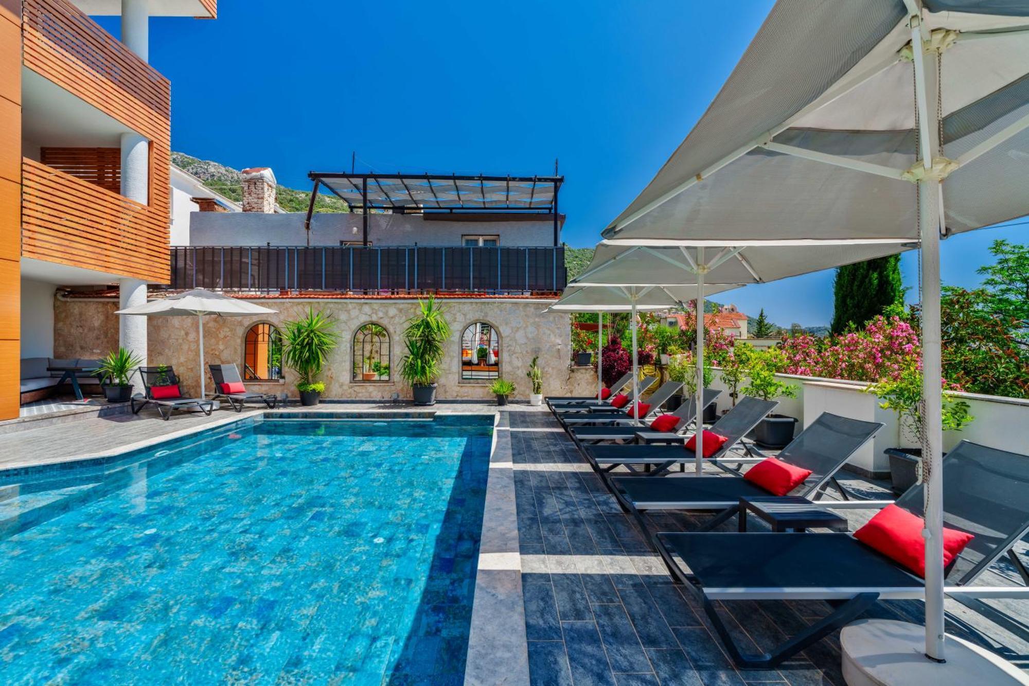 Lupia Suites Kalkan Exteriör bild