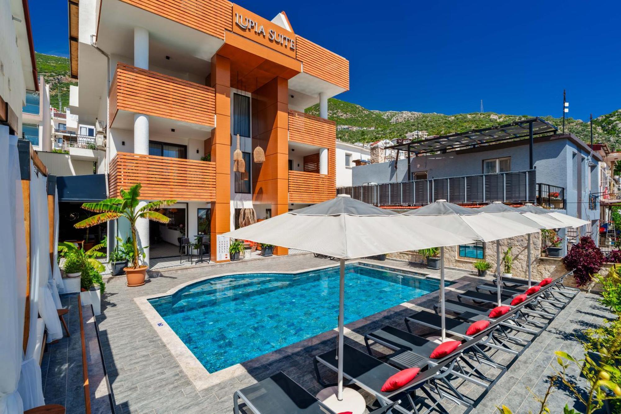 Lupia Suites Kalkan Exteriör bild