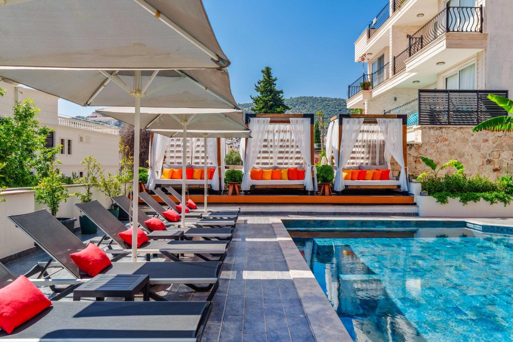 Lupia Suites Kalkan Exteriör bild